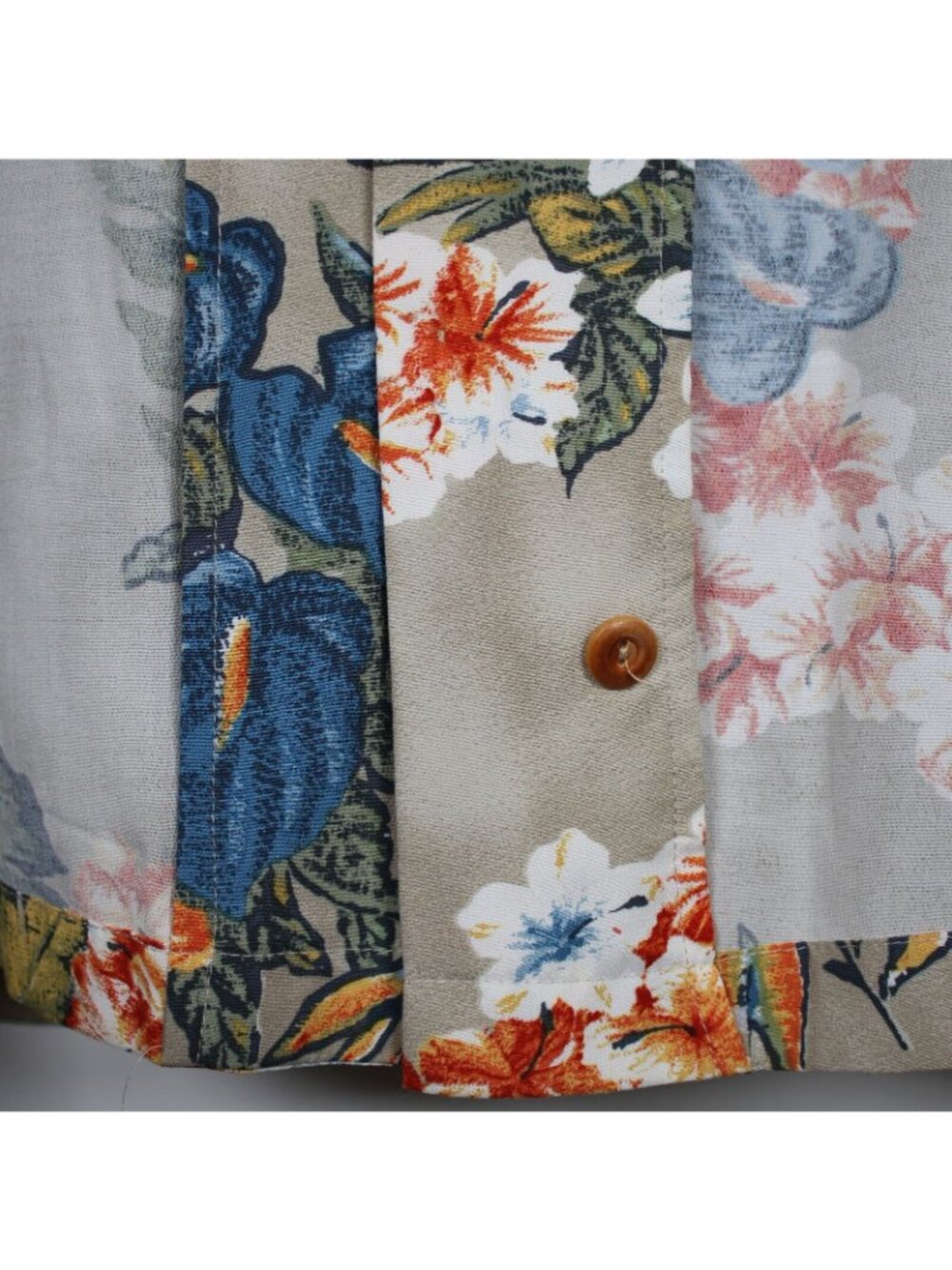 Toes On The Nose Hawaiian Leis Palm Aloha Camp Shirt Mens XXL 2XL Button Up Down - Picture 8 of 12